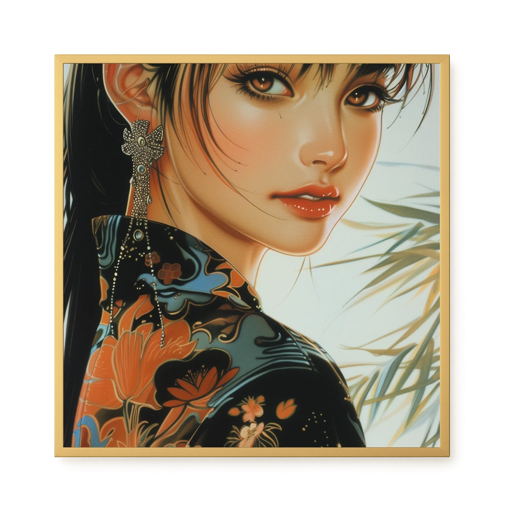 Classic Beauty Canvas Wall Art