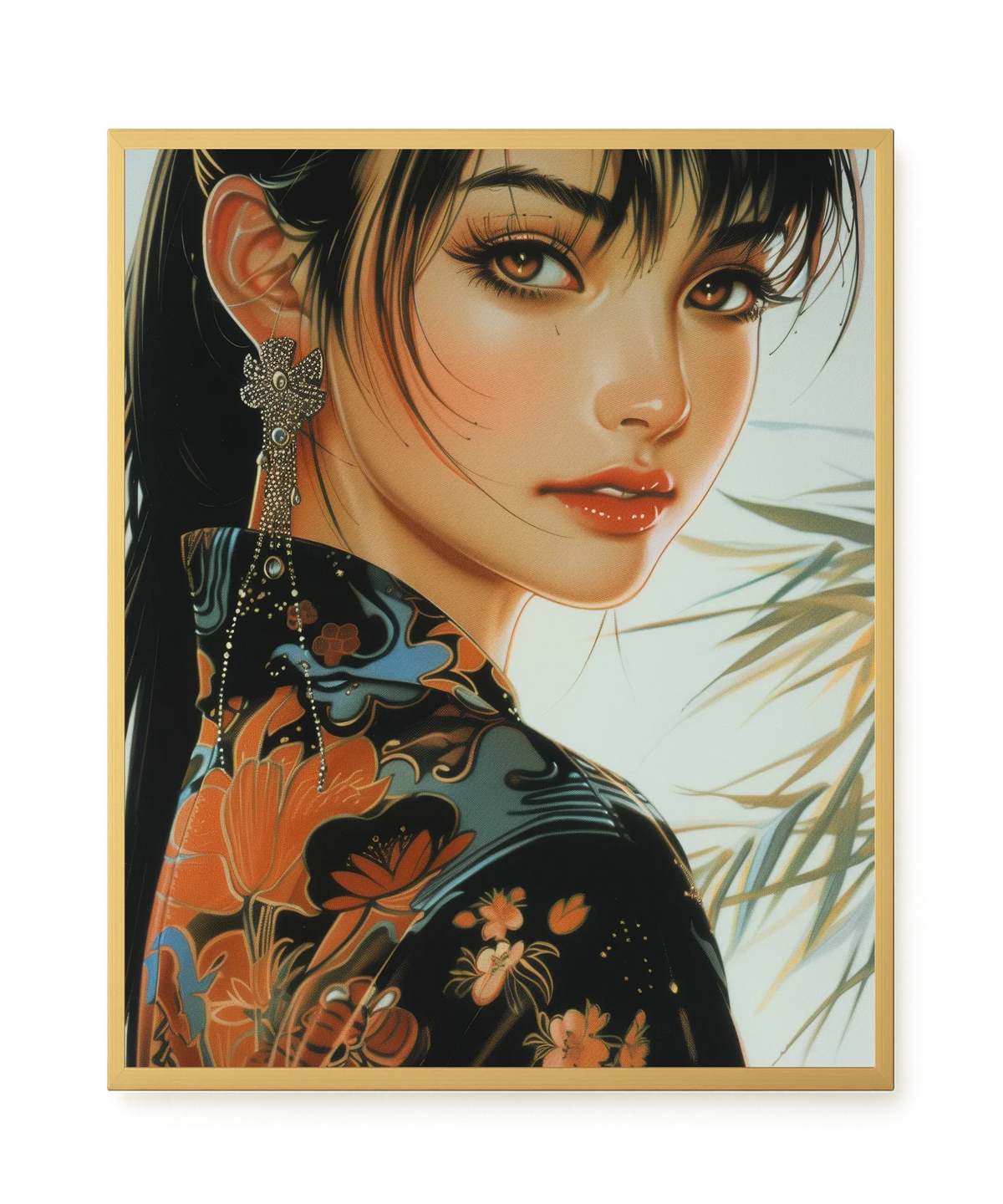 Classic Beauty Canvas Wall Art