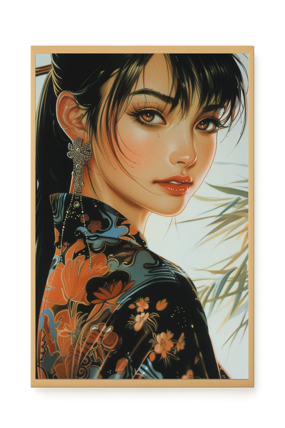 Classic Beauty Canvas Wall Art