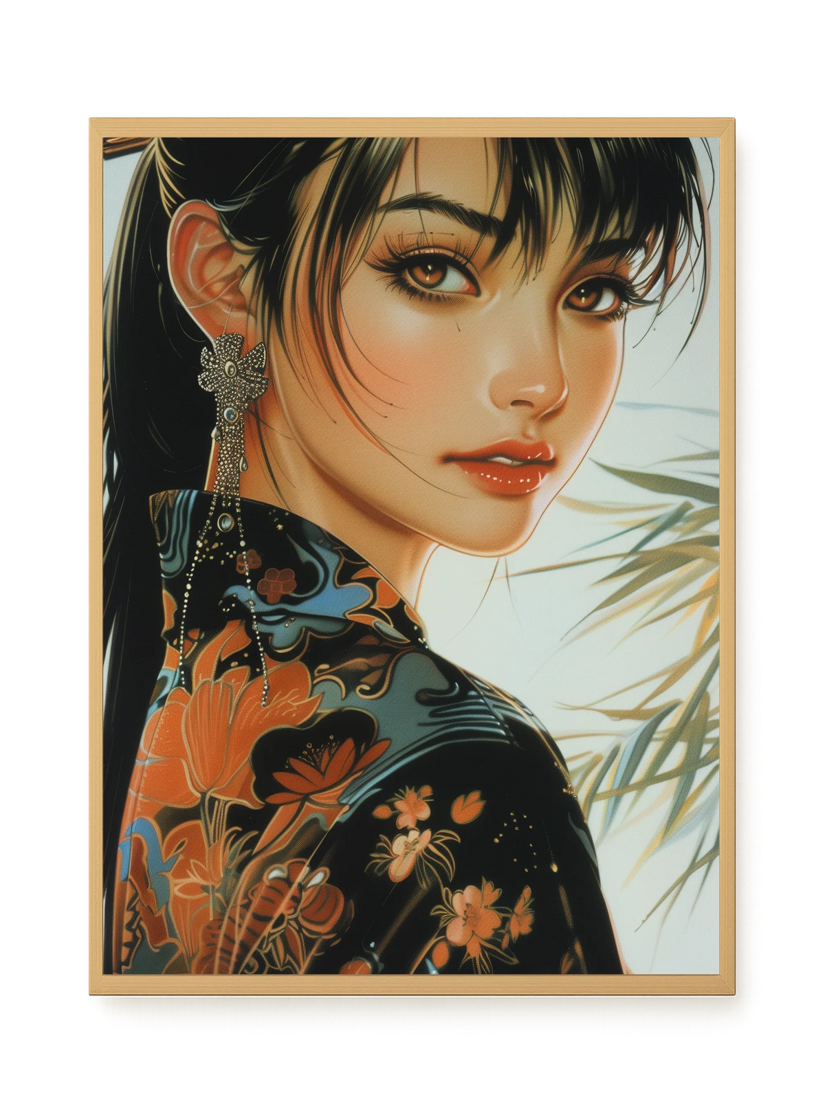Classic Beauty Canvas Wall Art