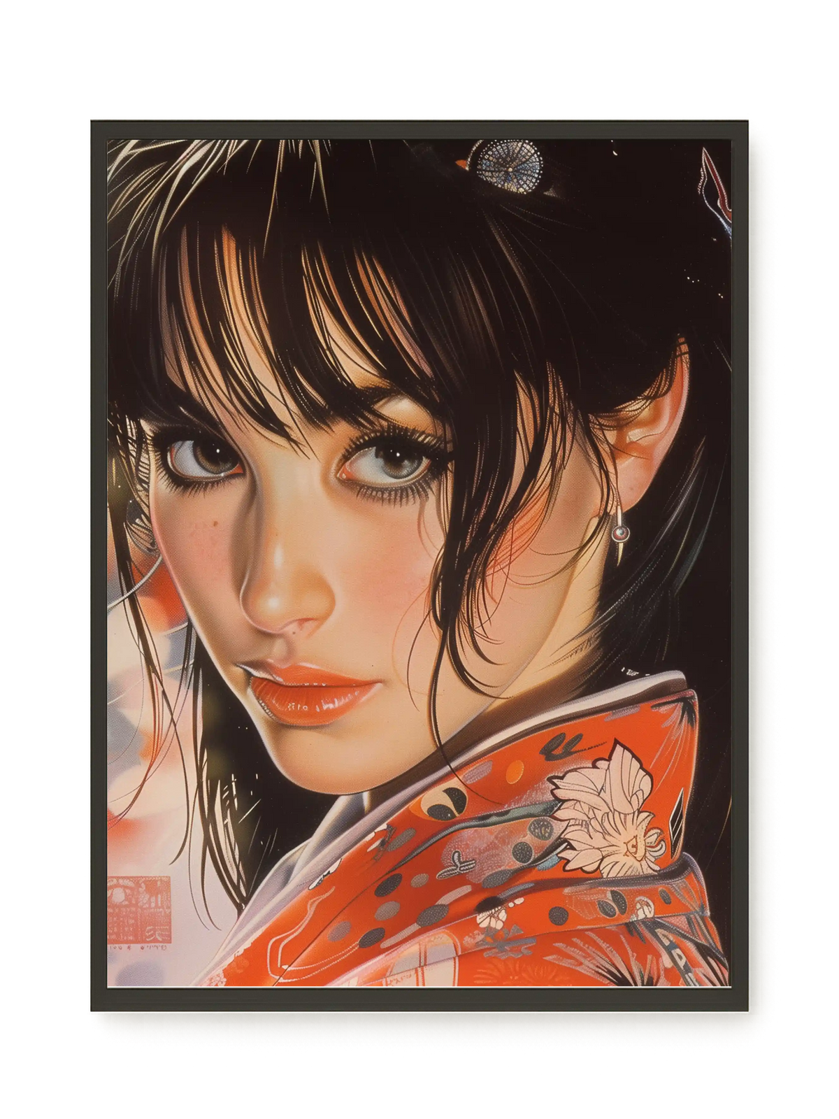 Blue Rhythm Canvas Print