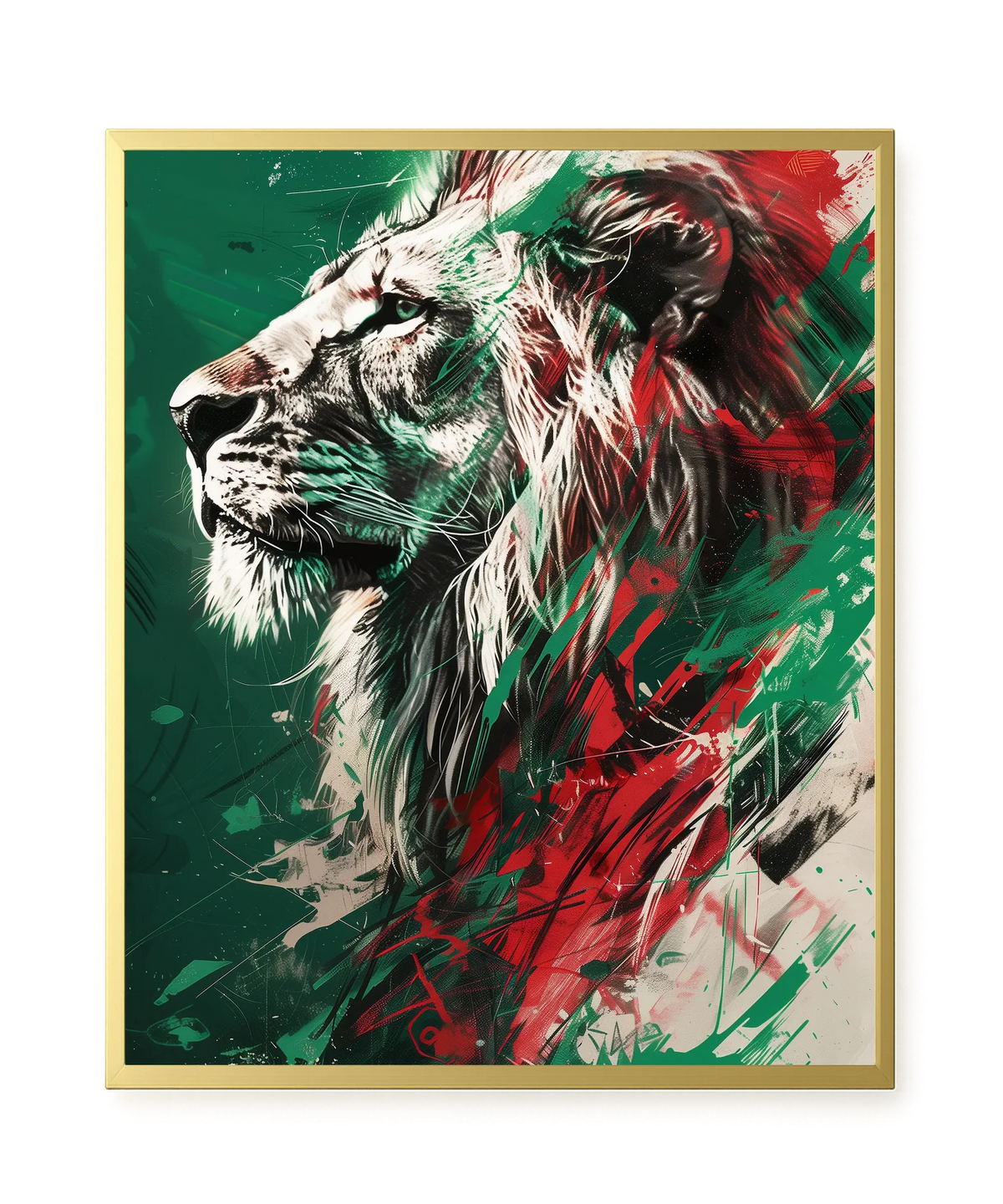Patriotic Roar Canvas Print