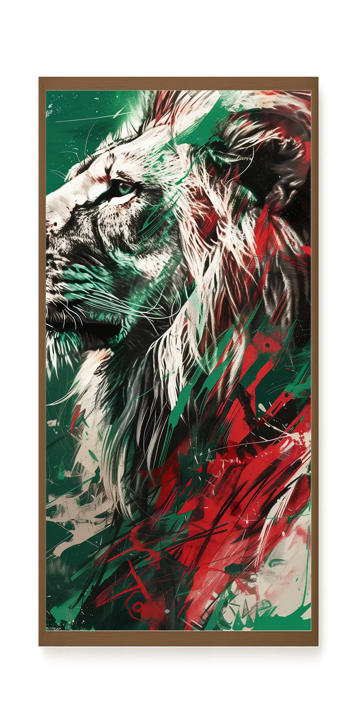 Patriotic Roar Canvas Print