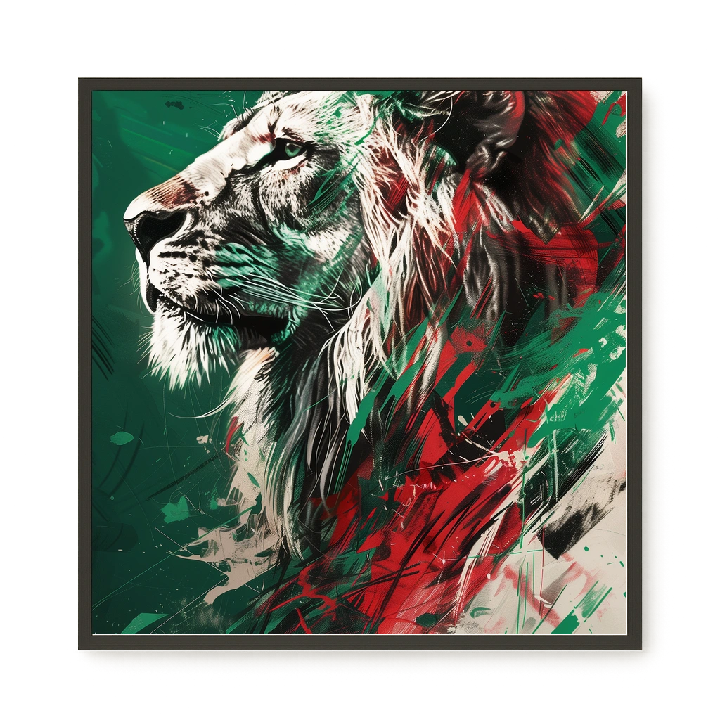 Patriotic Roar Canvas Print