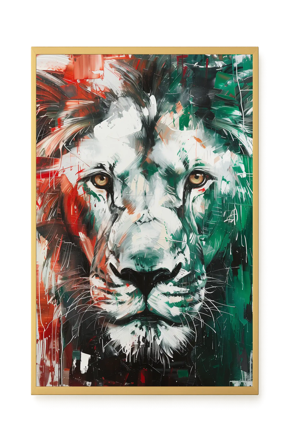 Power Face Canvas Wall Art