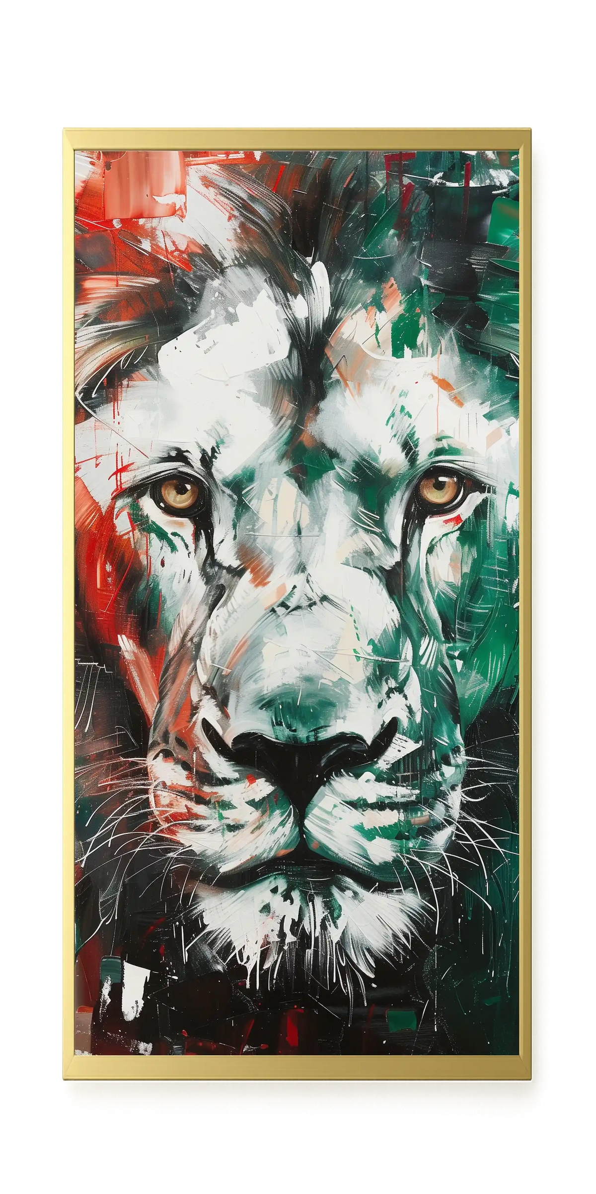 Power Face Canvas Wall Art