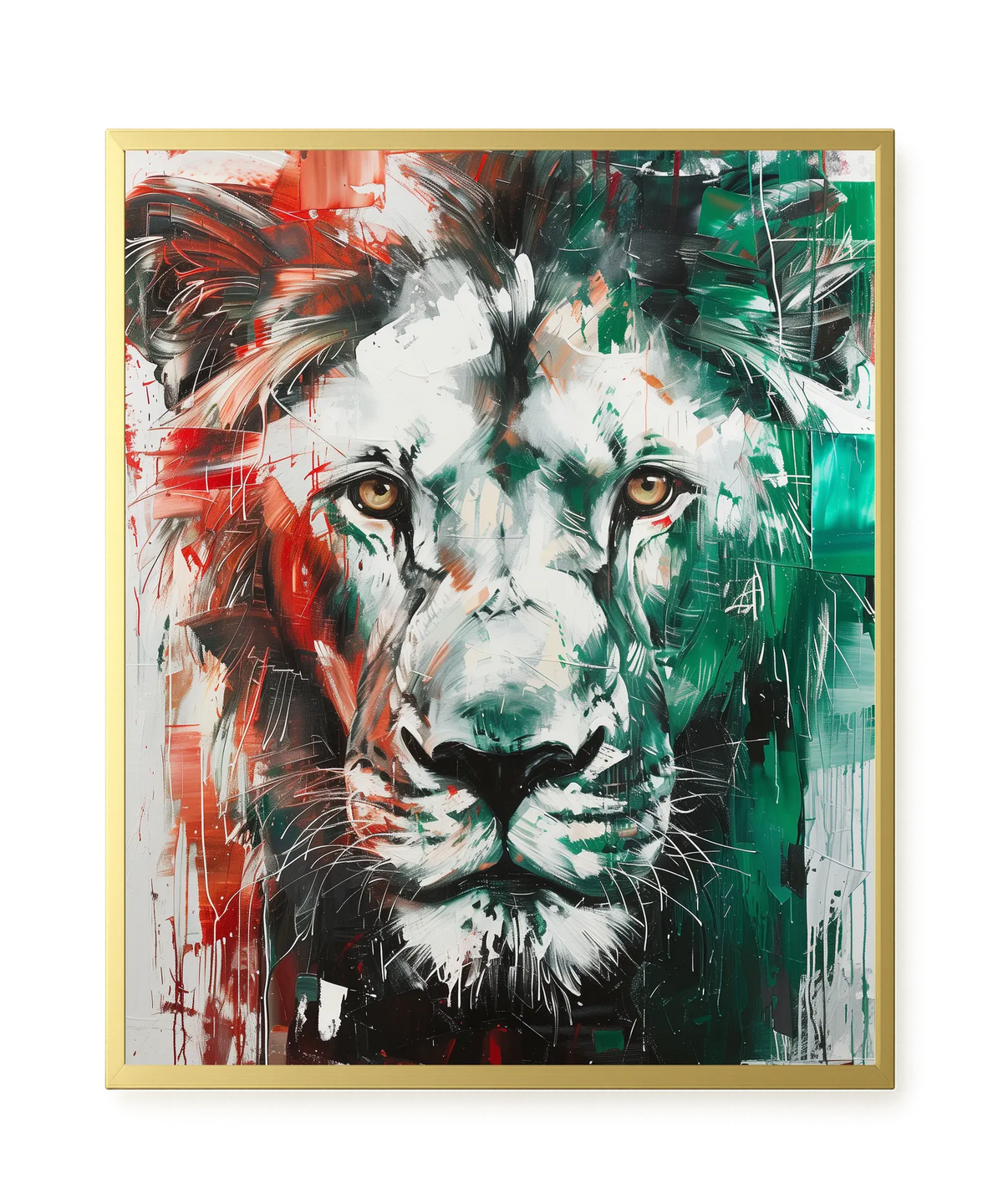 Power Face Canvas Wall Art