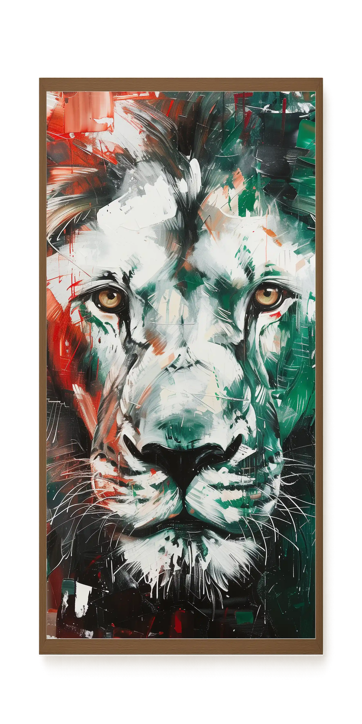 Power Face Canvas Wall Art