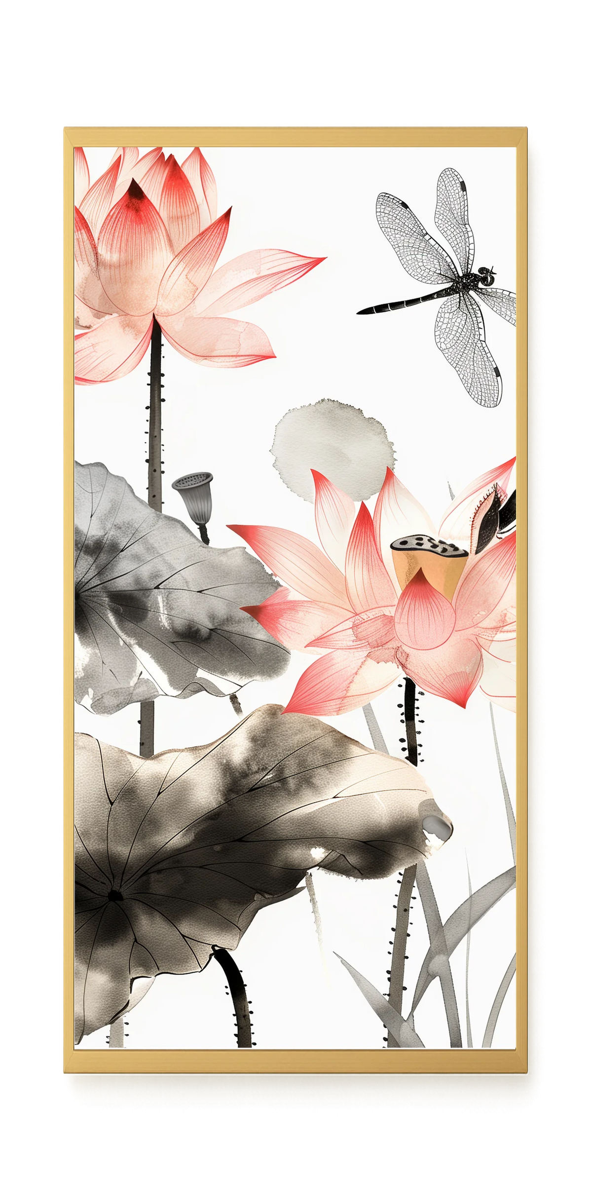Quiet Lotus Canvas Print