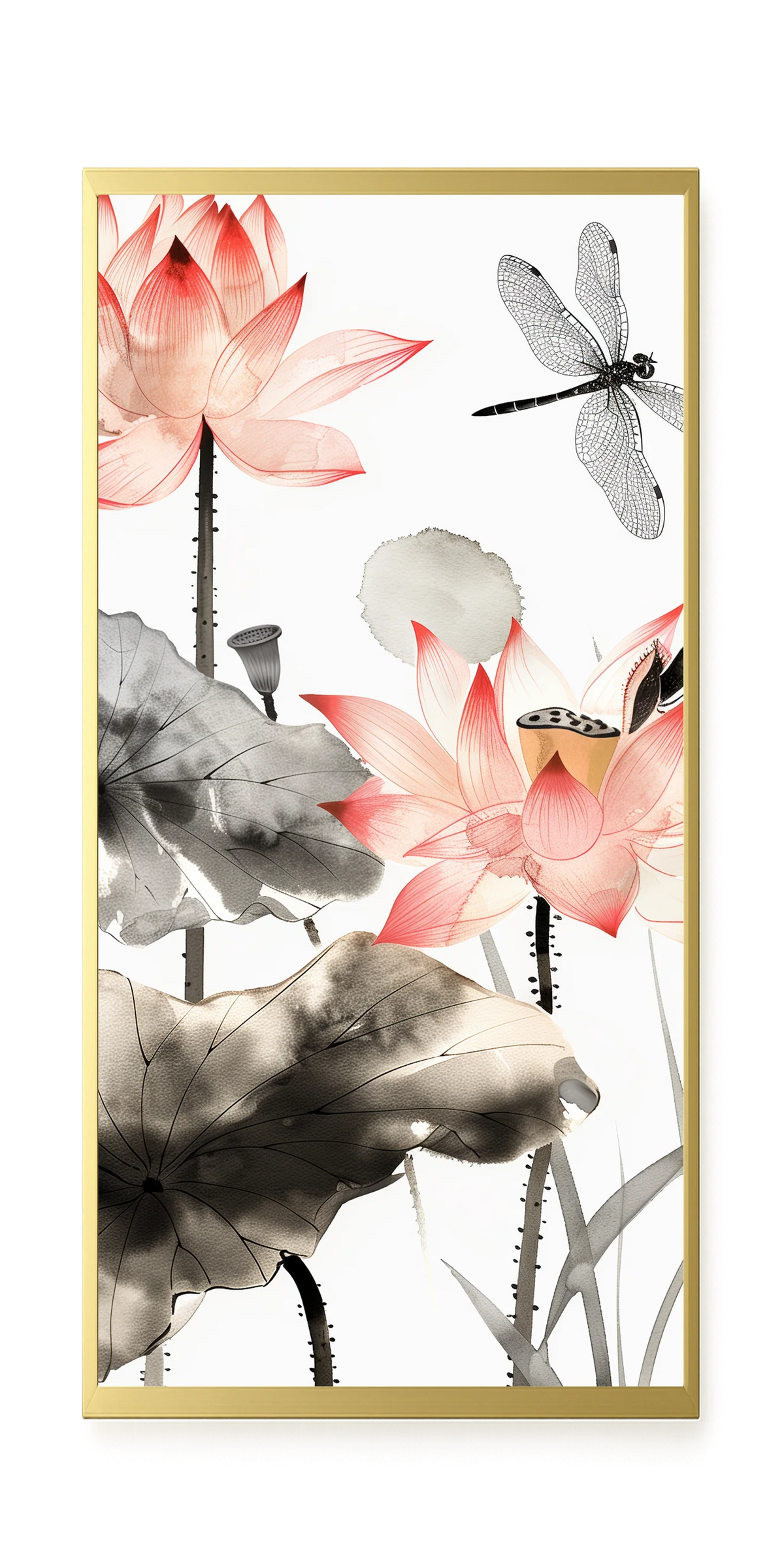 Quiet Lotus Canvas Print