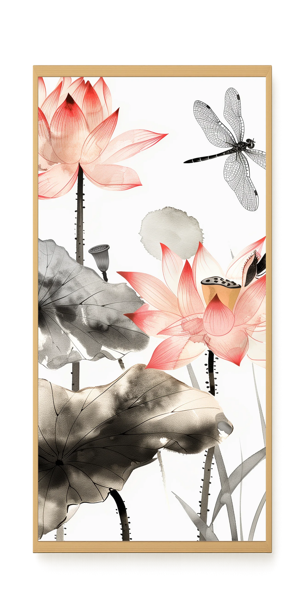 Quiet Lotus Canvas Print