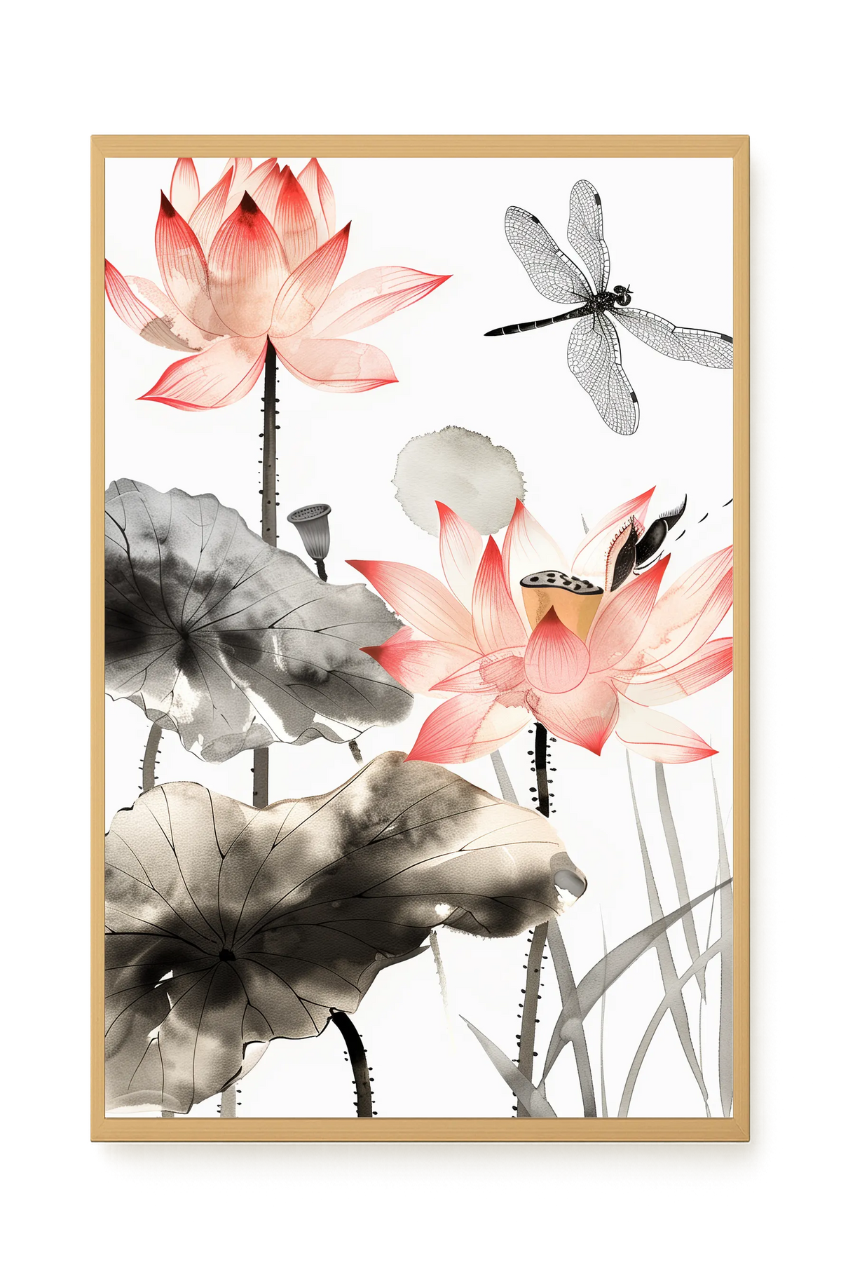 Quiet Lotus Canvas Print
