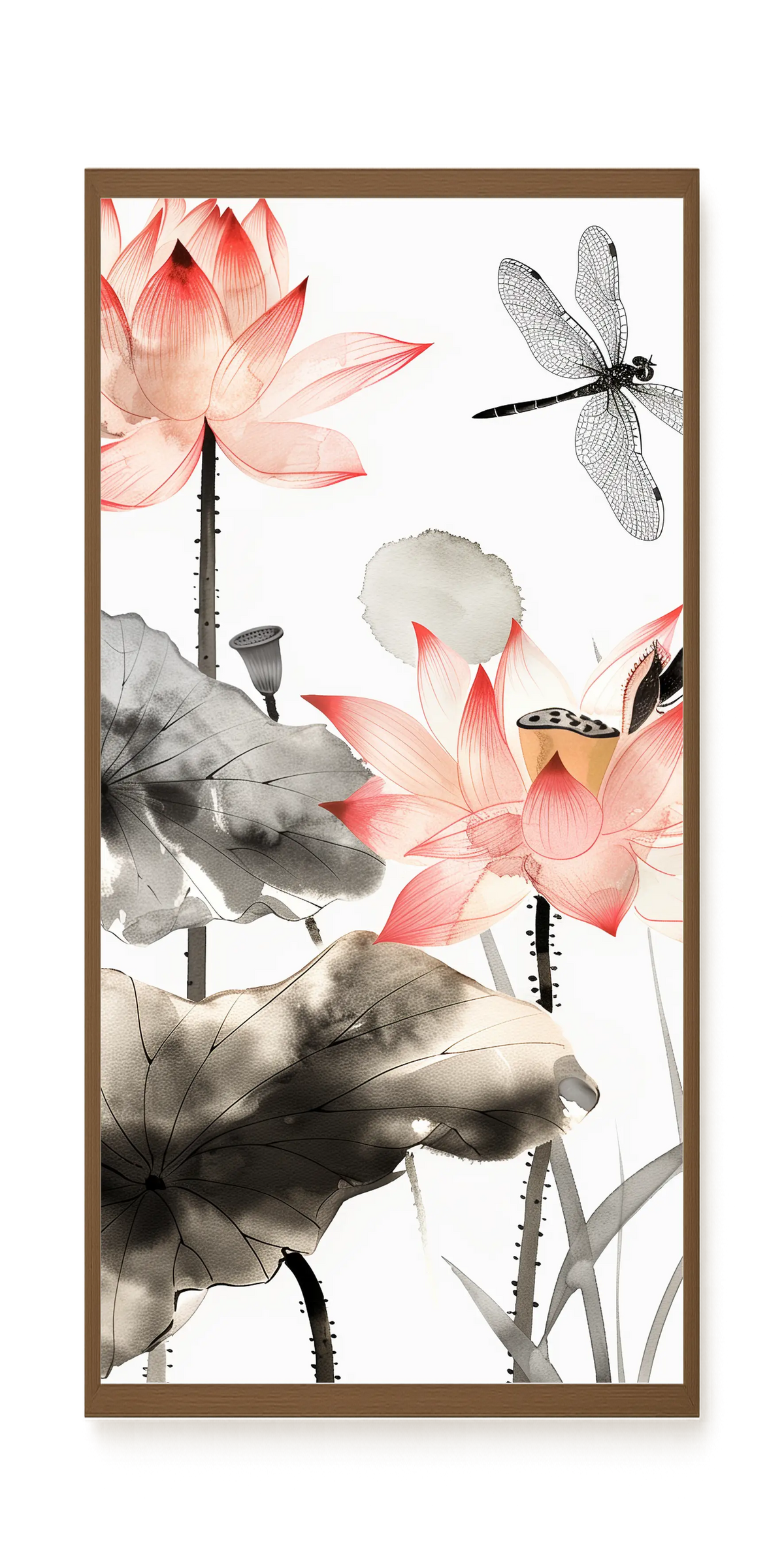 Quiet Lotus Canvas Print