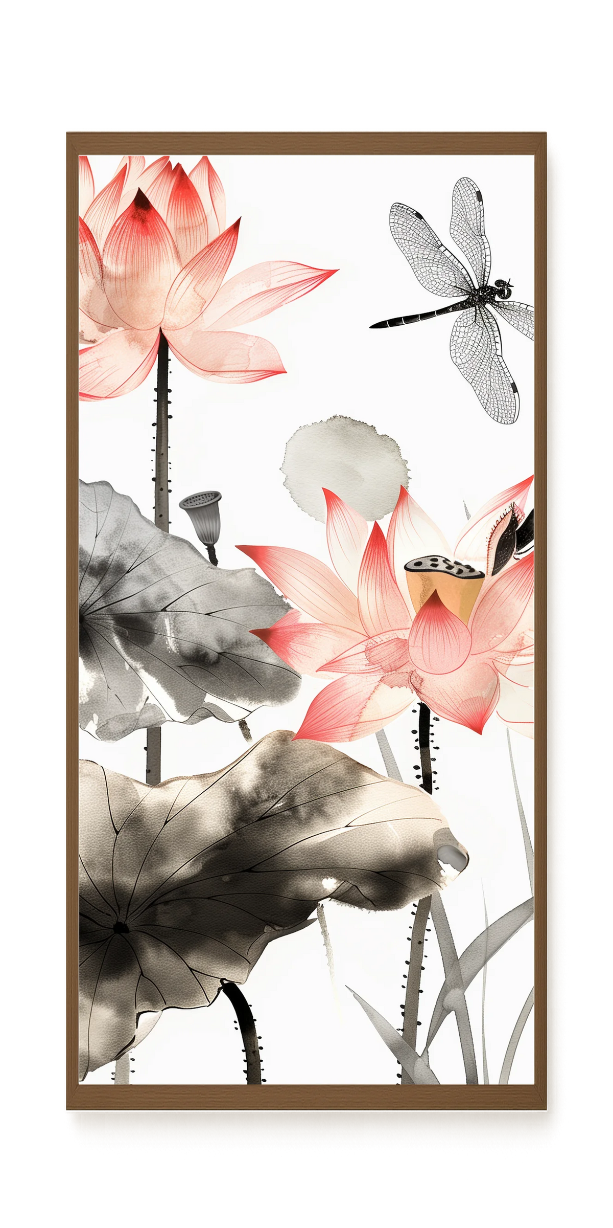 Quiet Lotus Canvas Print