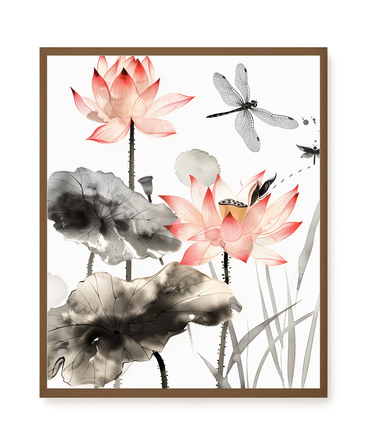 Quiet Lotus Canvas Print
