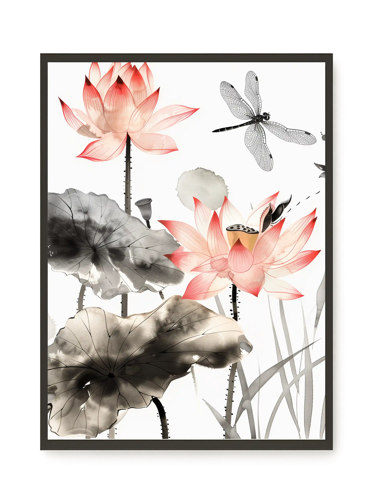 Quiet Lotus Canvas Print