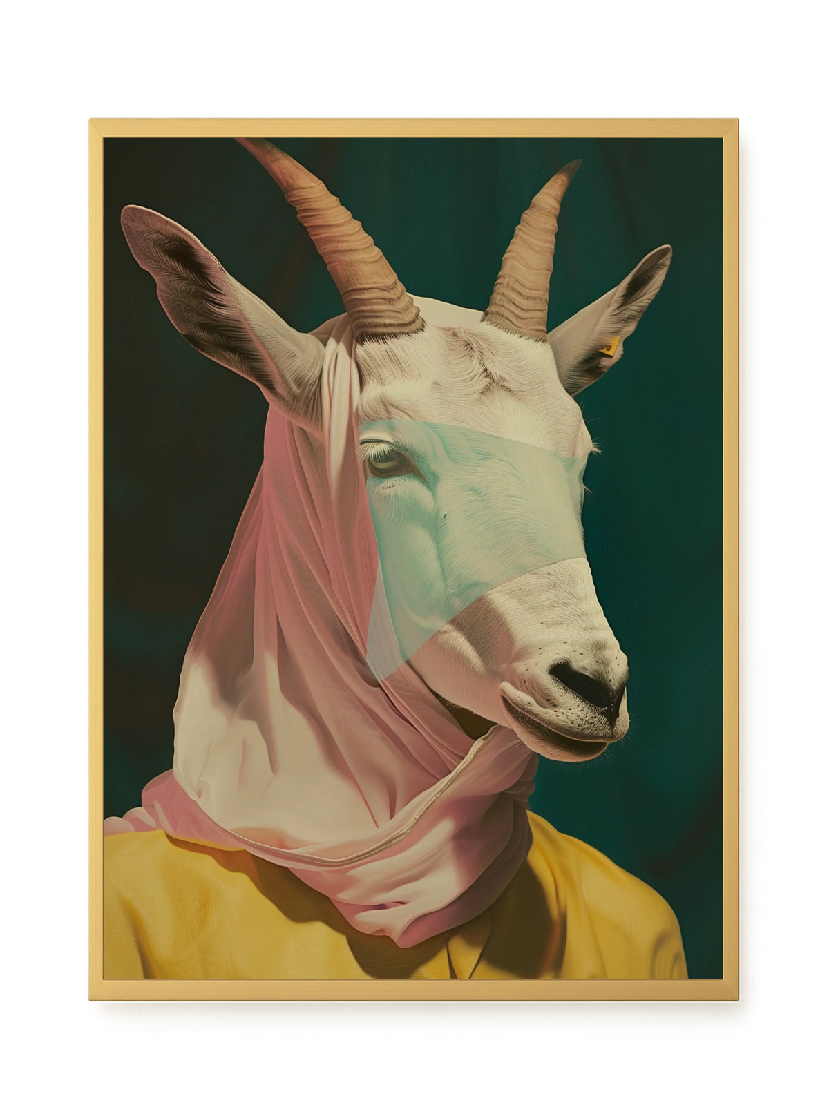Modern Antelope Canvas Wall Art