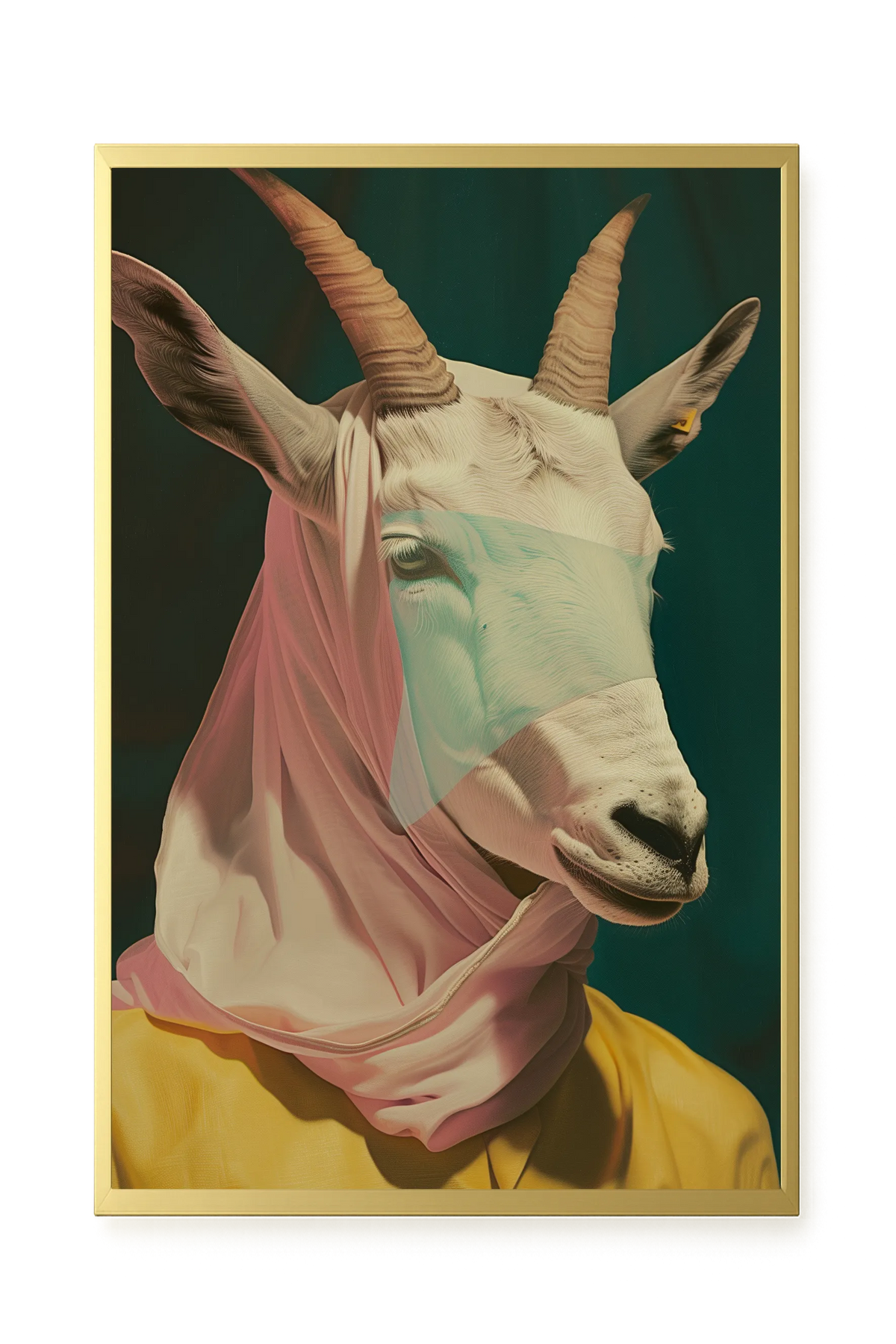 Modern Antelope Canvas Wall Art
