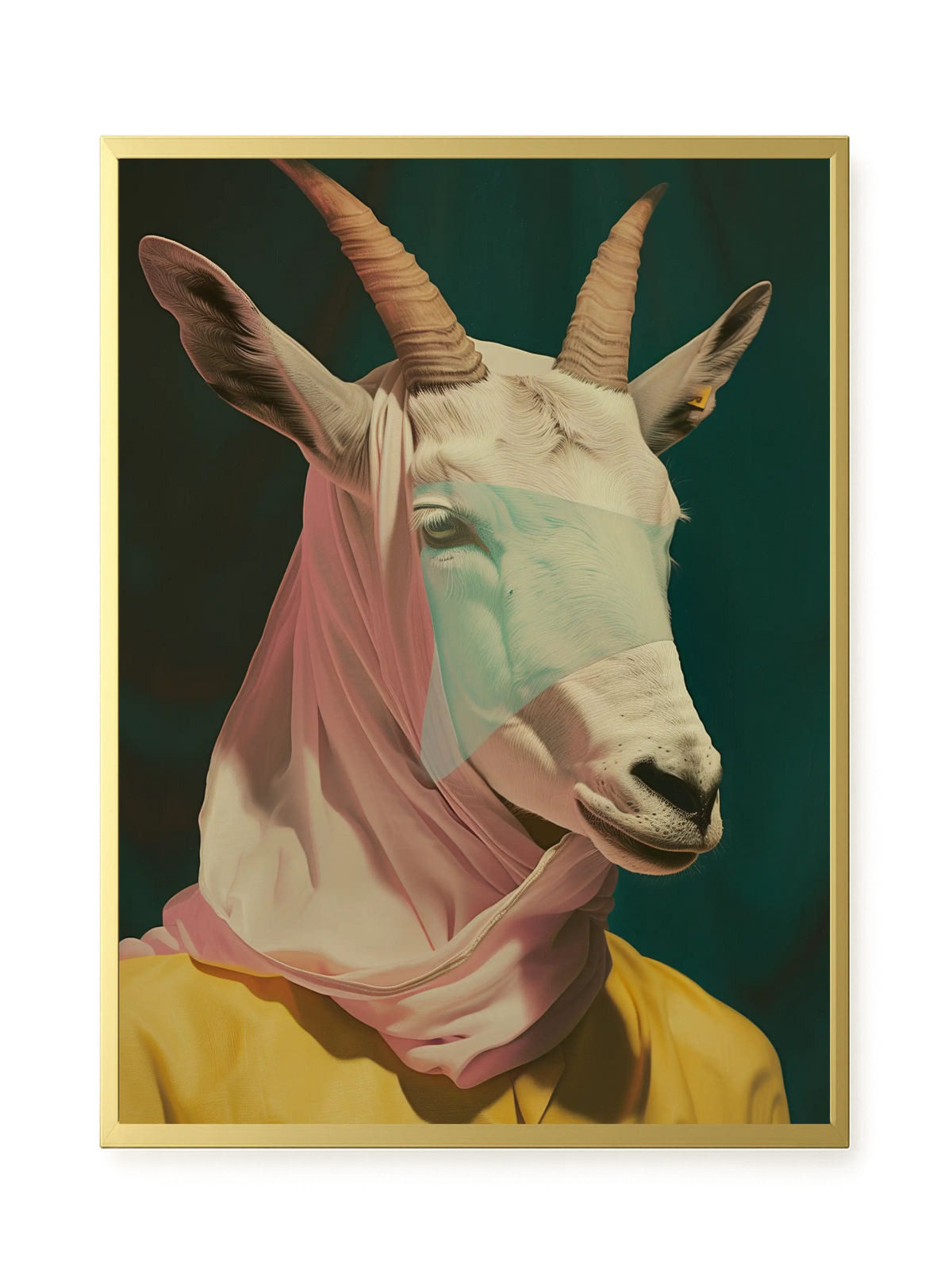 Modern Antelope Canvas Wall Art