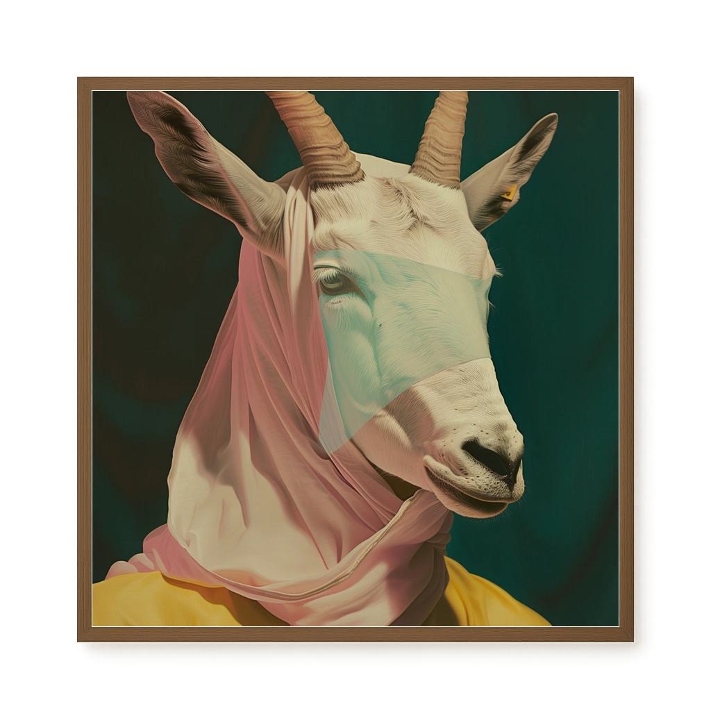 Modern Antelope Canvas Wall Art