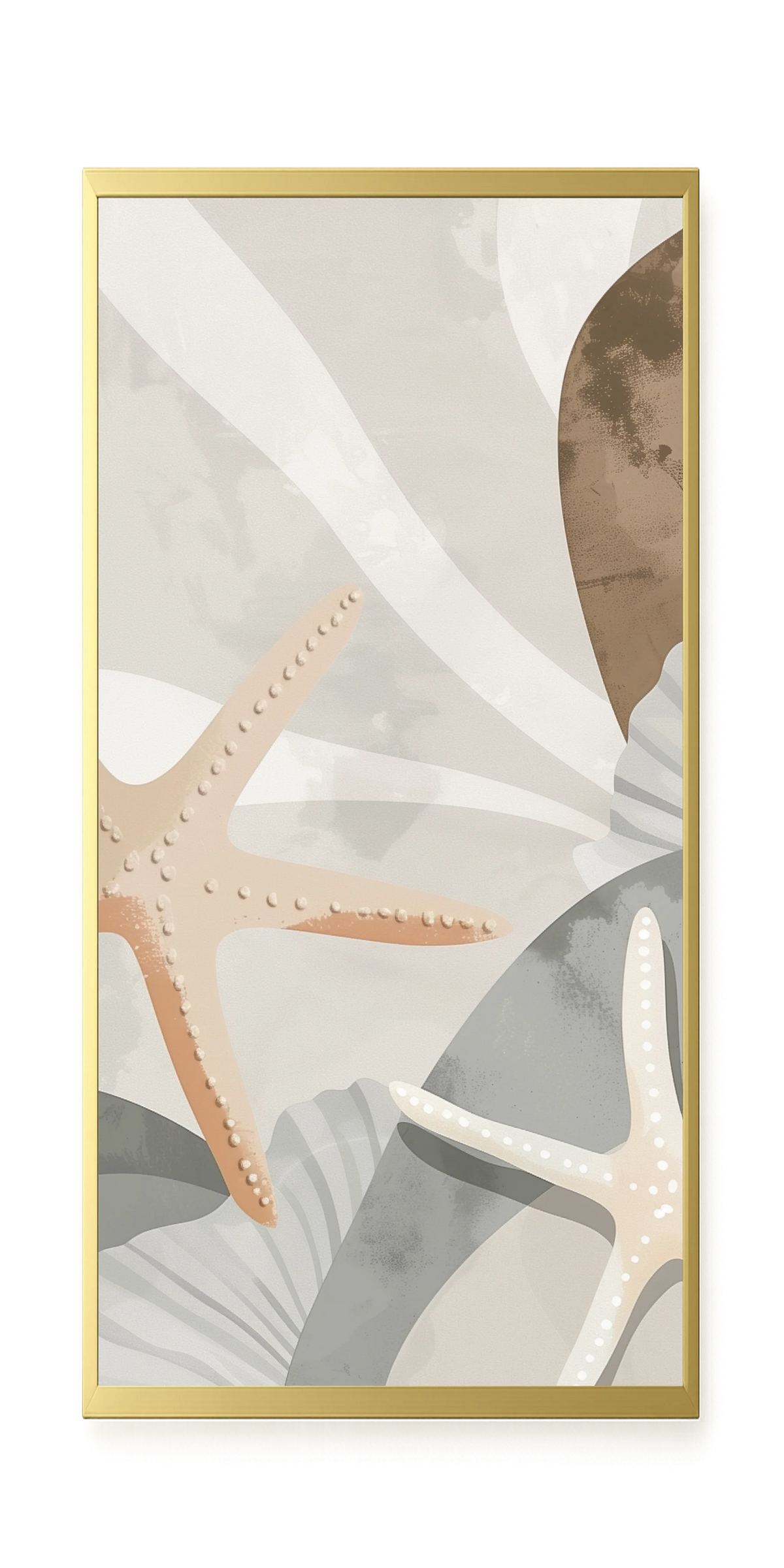 Starfish Calm Canvas Wall Art