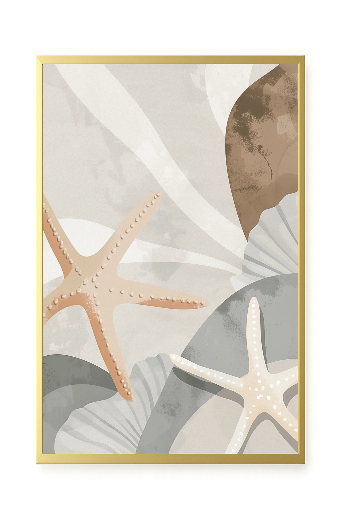 Starfish Calm Canvas Wall Art