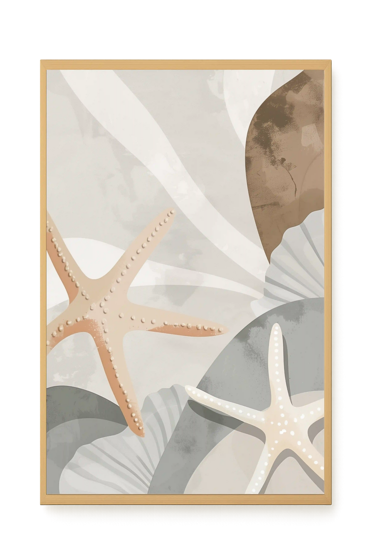 Starfish Calm Canvas Wall Art