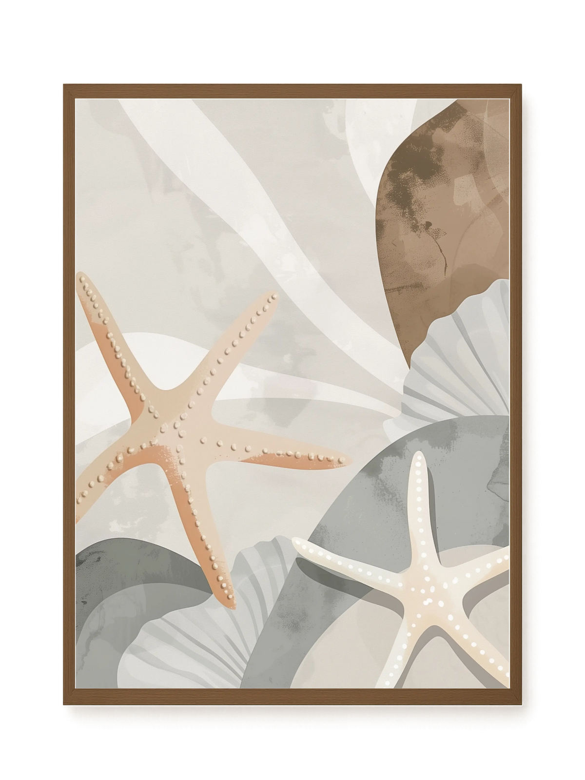 Starfish Calm Canvas Wall Art