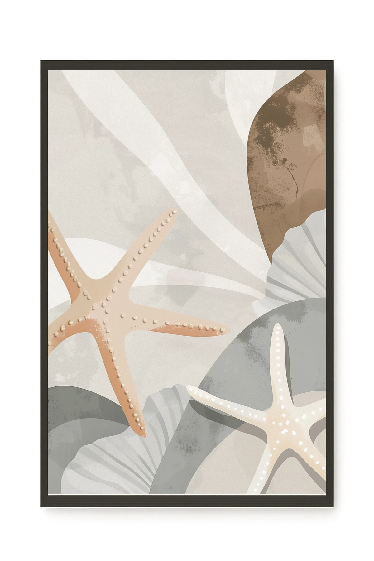 Starfish Calm Canvas Wall Art