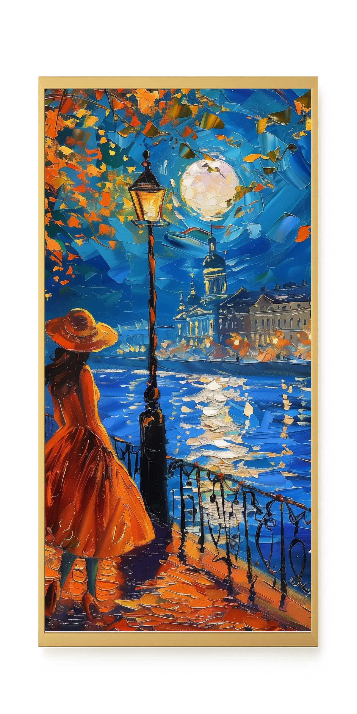 Moonlight Walk Canvas Wall Art