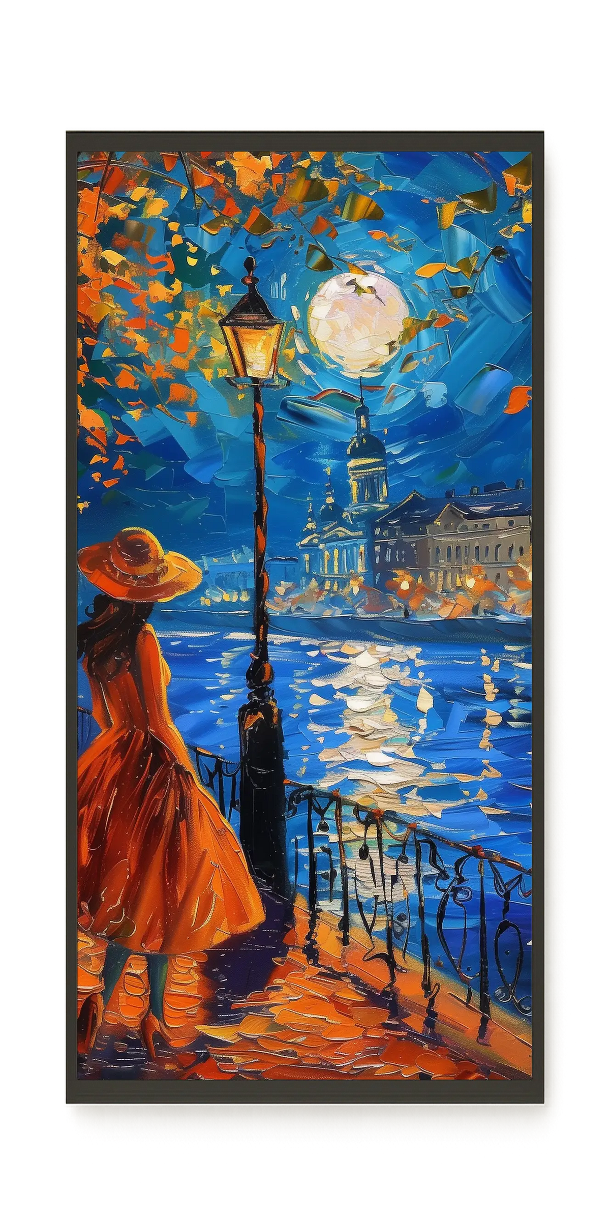 Moonlight Walk Canvas Wall Art