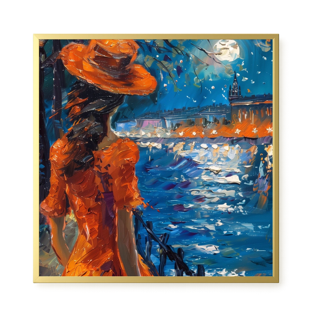 Night Reflection Canvas Print
