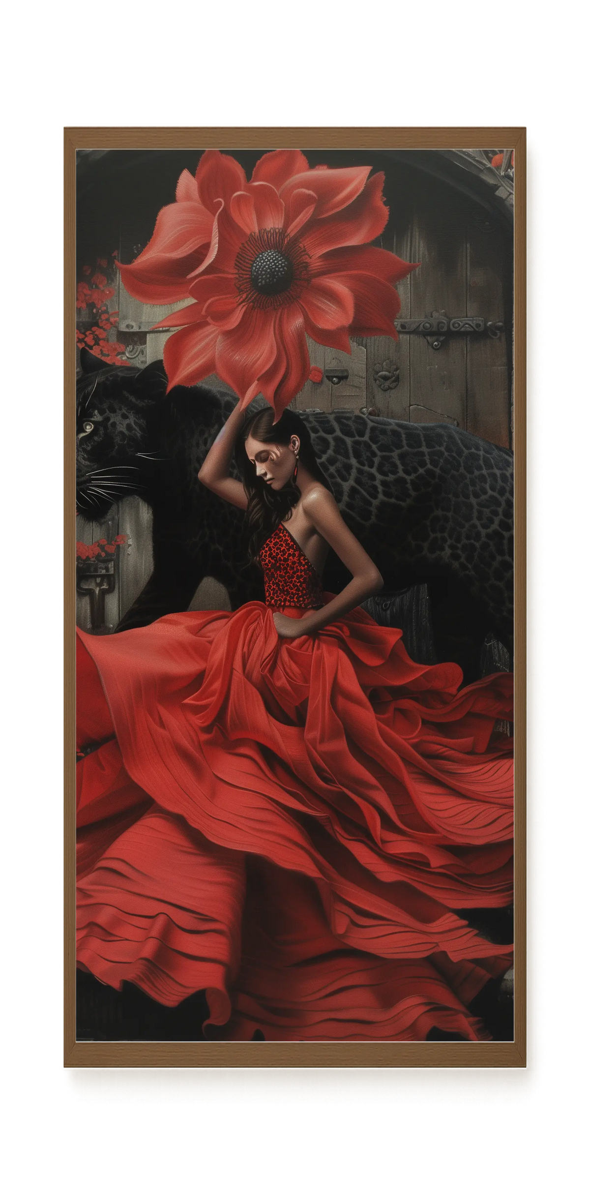 Shadow Dance Canvas Wall Art