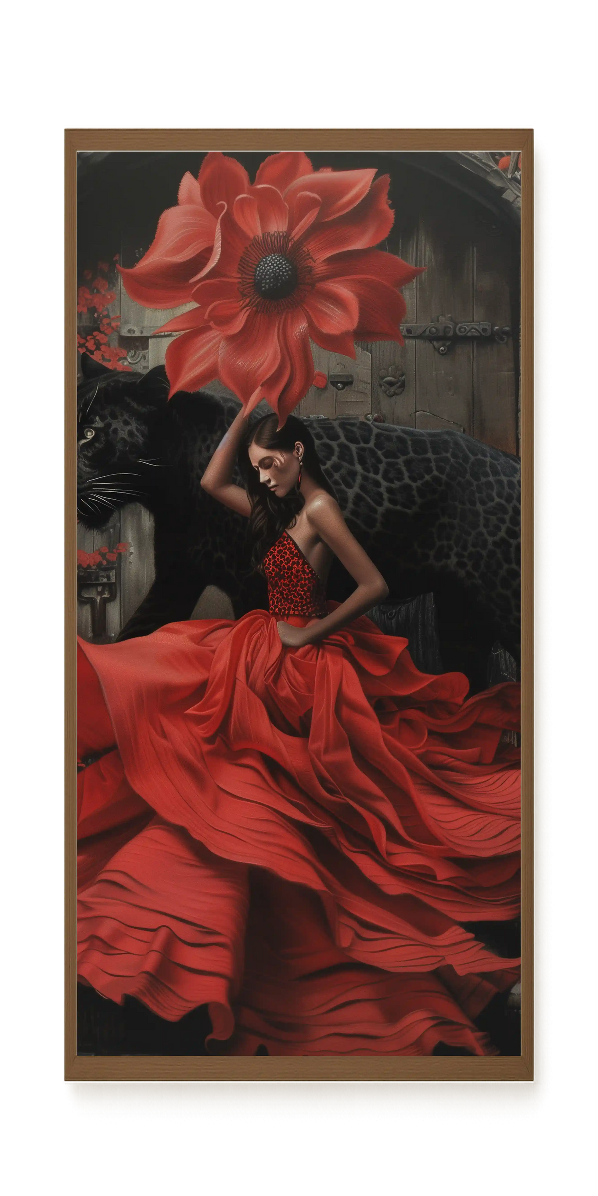Shadow Dance Canvas Wall Art