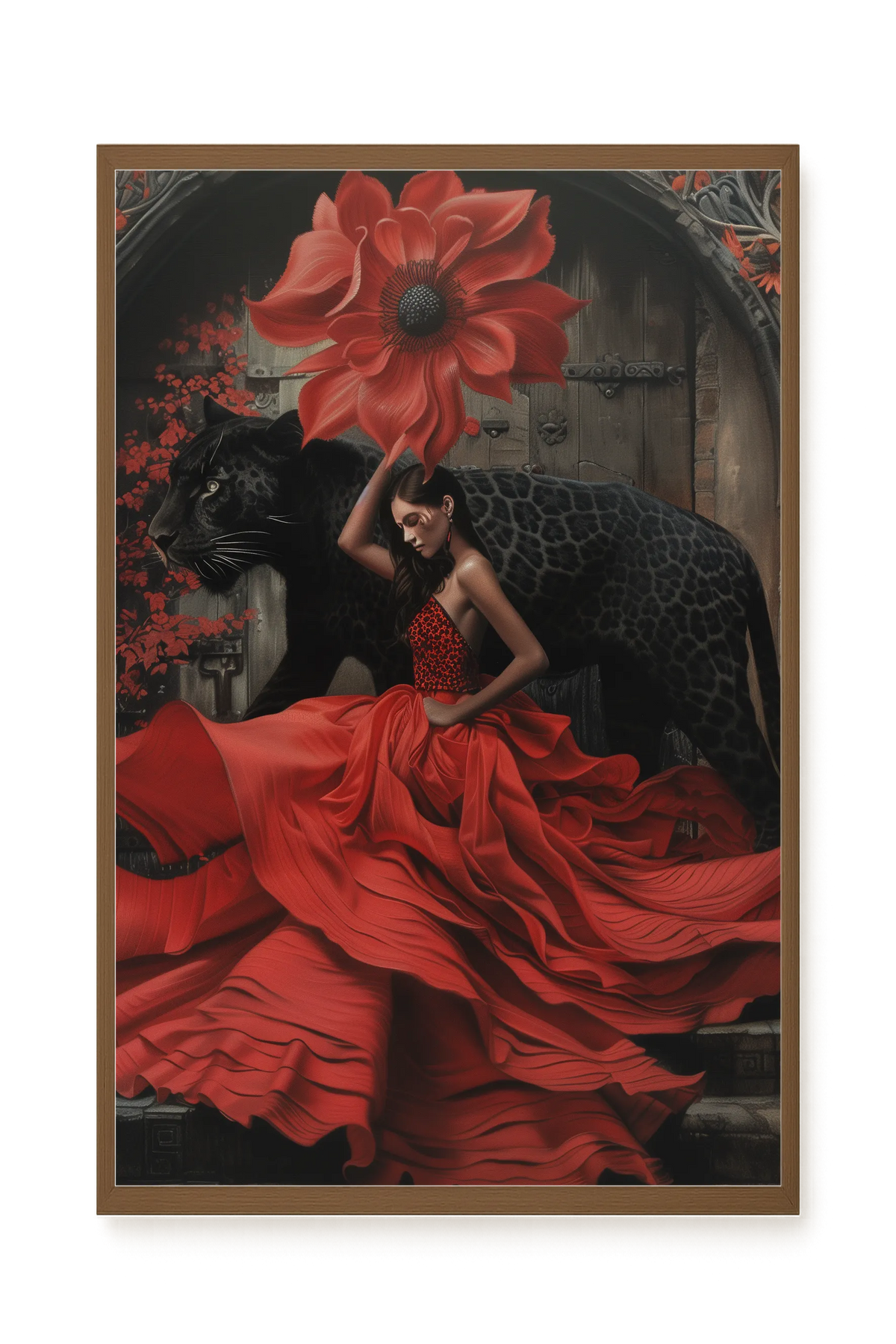 Shadow Dance Canvas Wall Art