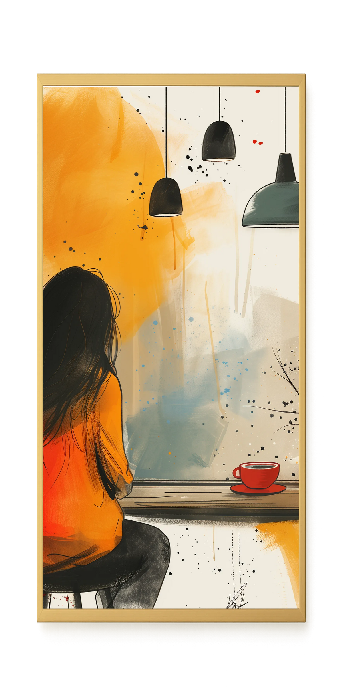 Quiet Window Canvas Wall Art