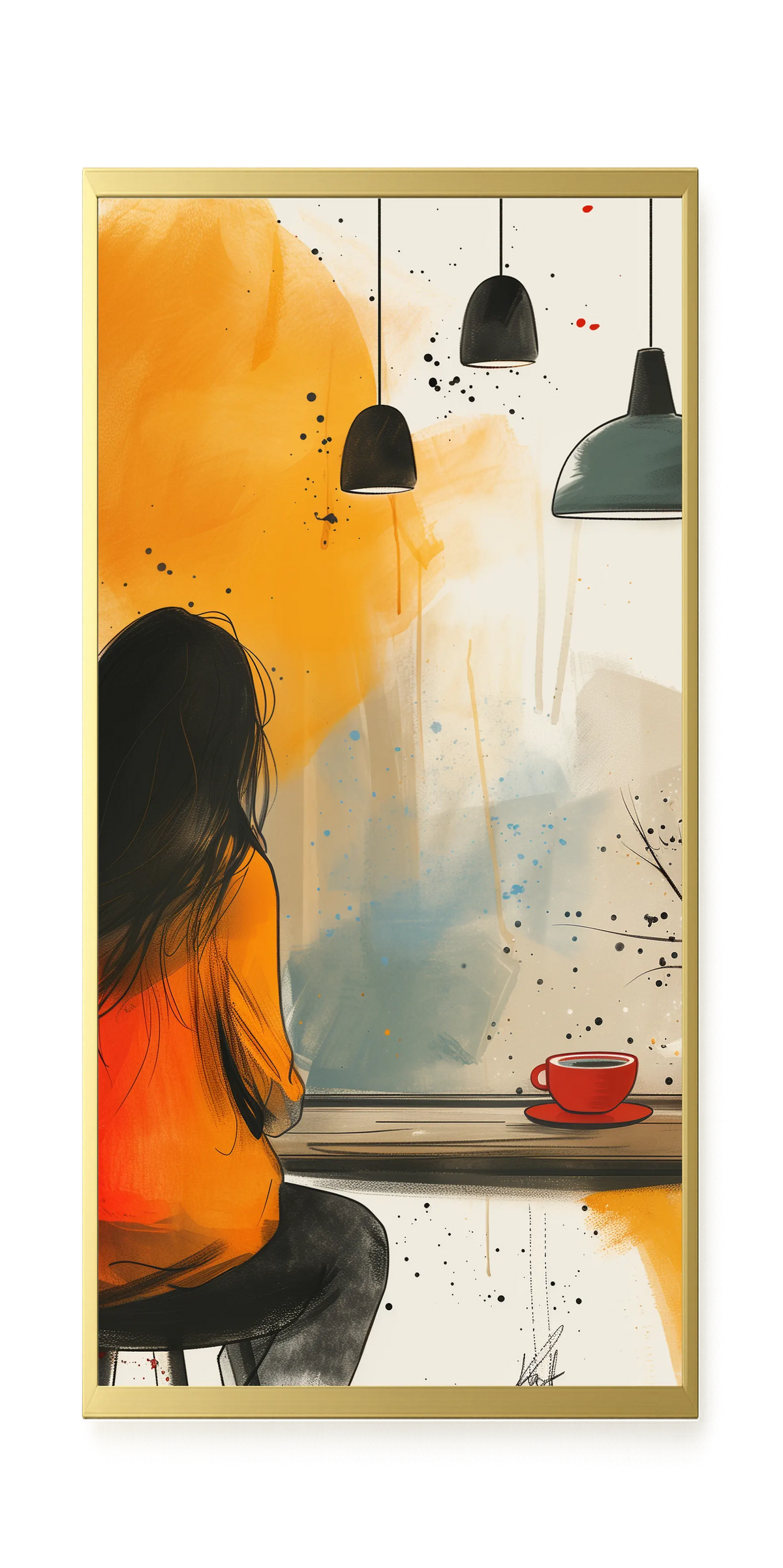 Quiet Window Canvas Wall Art