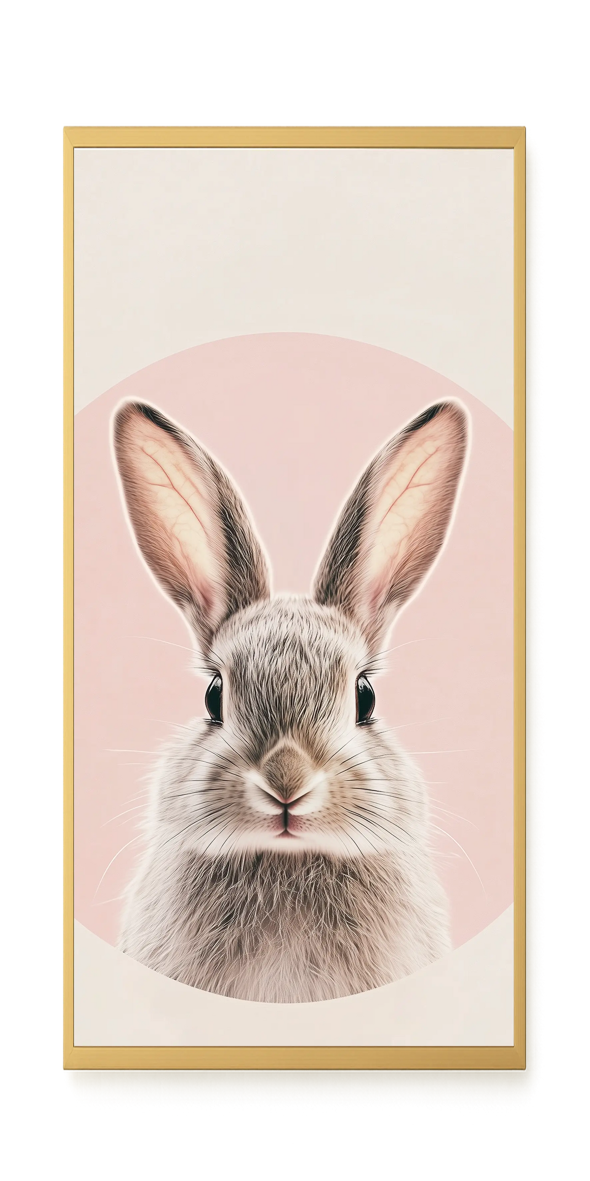Cute Bunny Canvas Wall Art