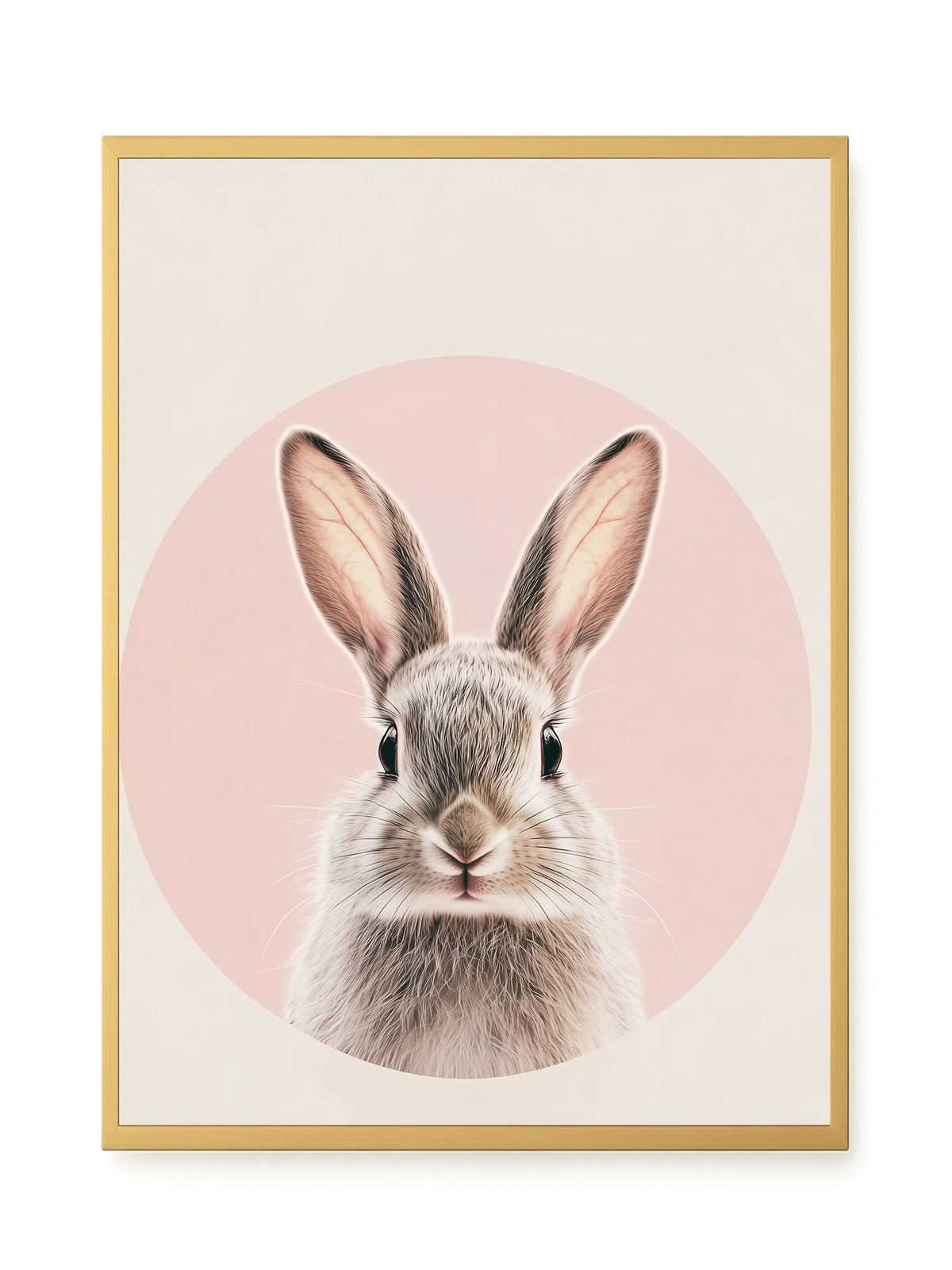 Cute Bunny Canvas Wall Art