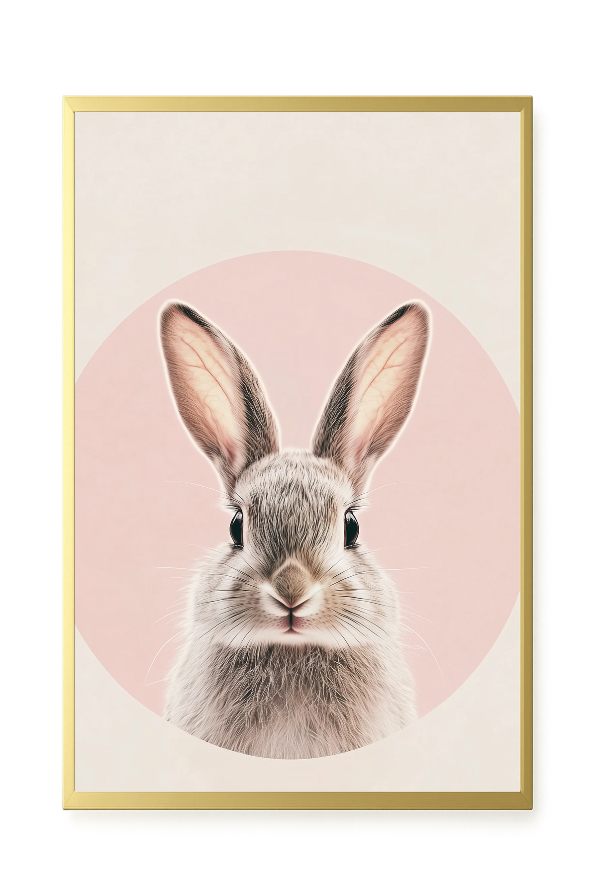 Cute Bunny Canvas Wall Art