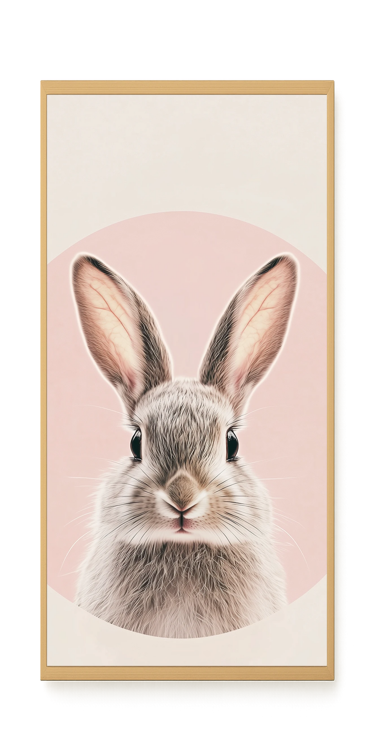 Cute Bunny Canvas Wall Art