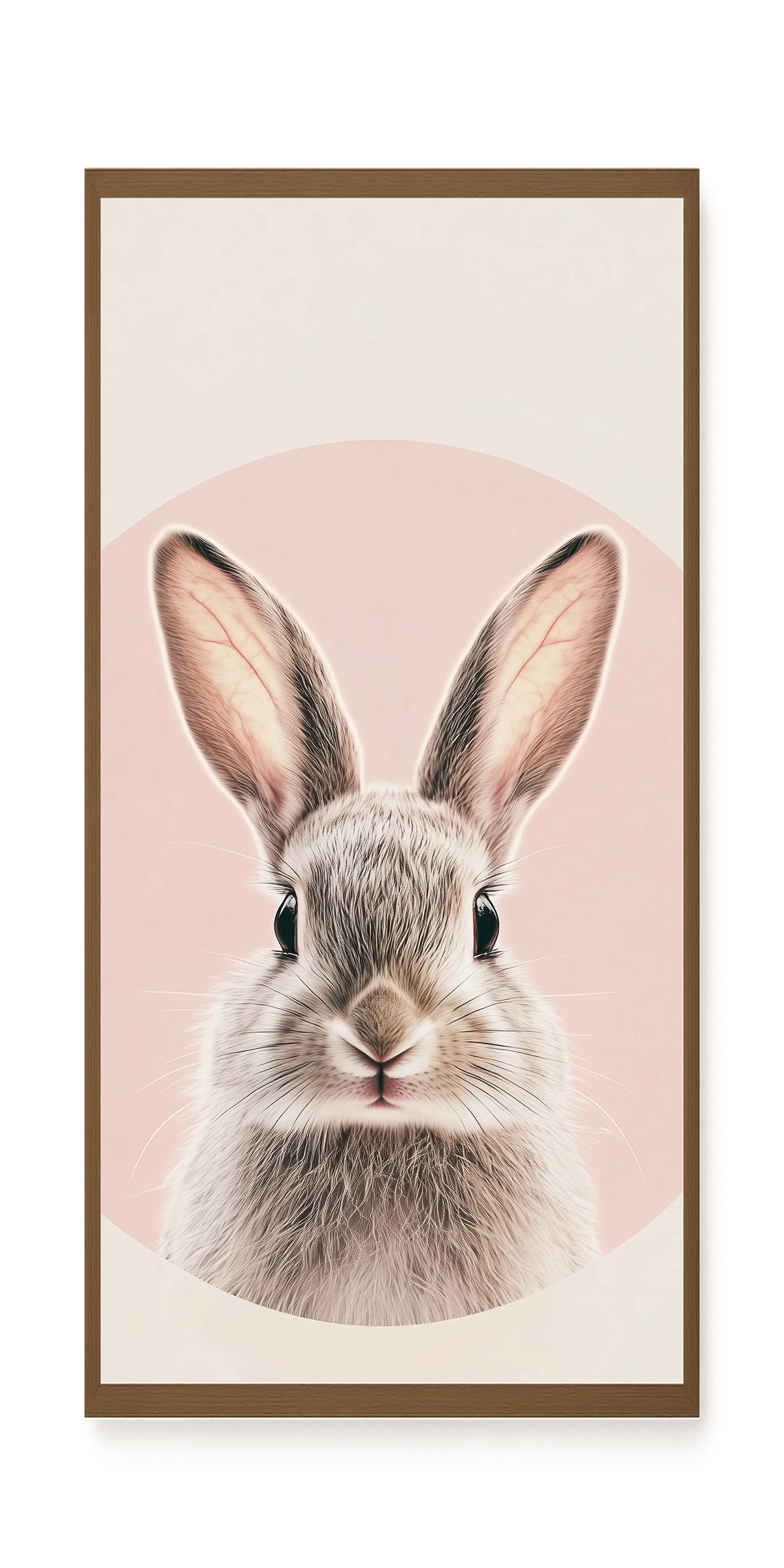 Cute Bunny Canvas Wall Art