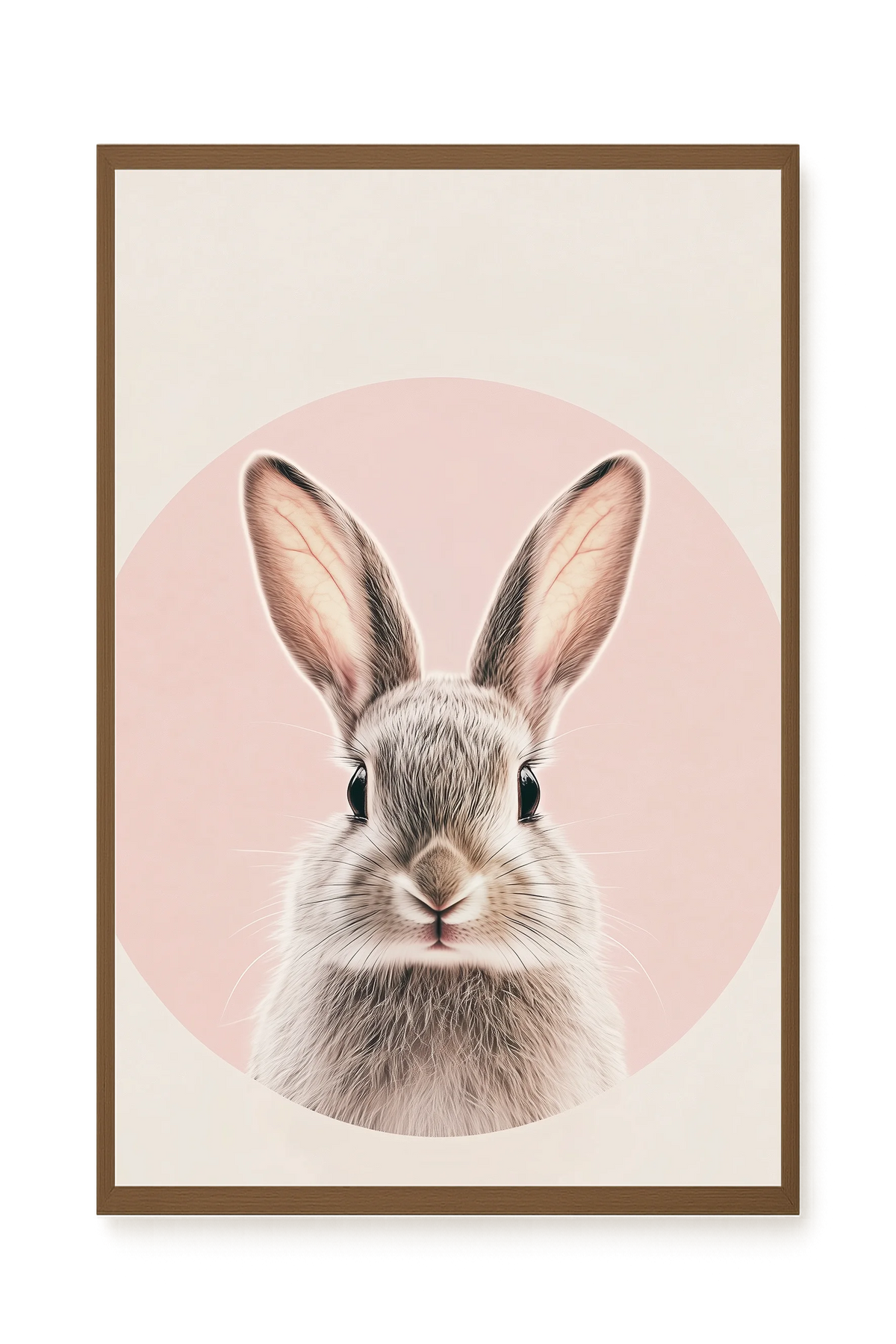 Cute Bunny Canvas Wall Art