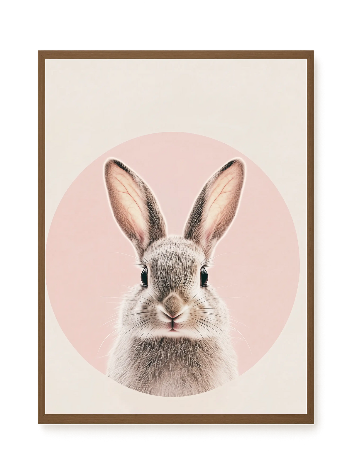 Cute Bunny Canvas Wall Art