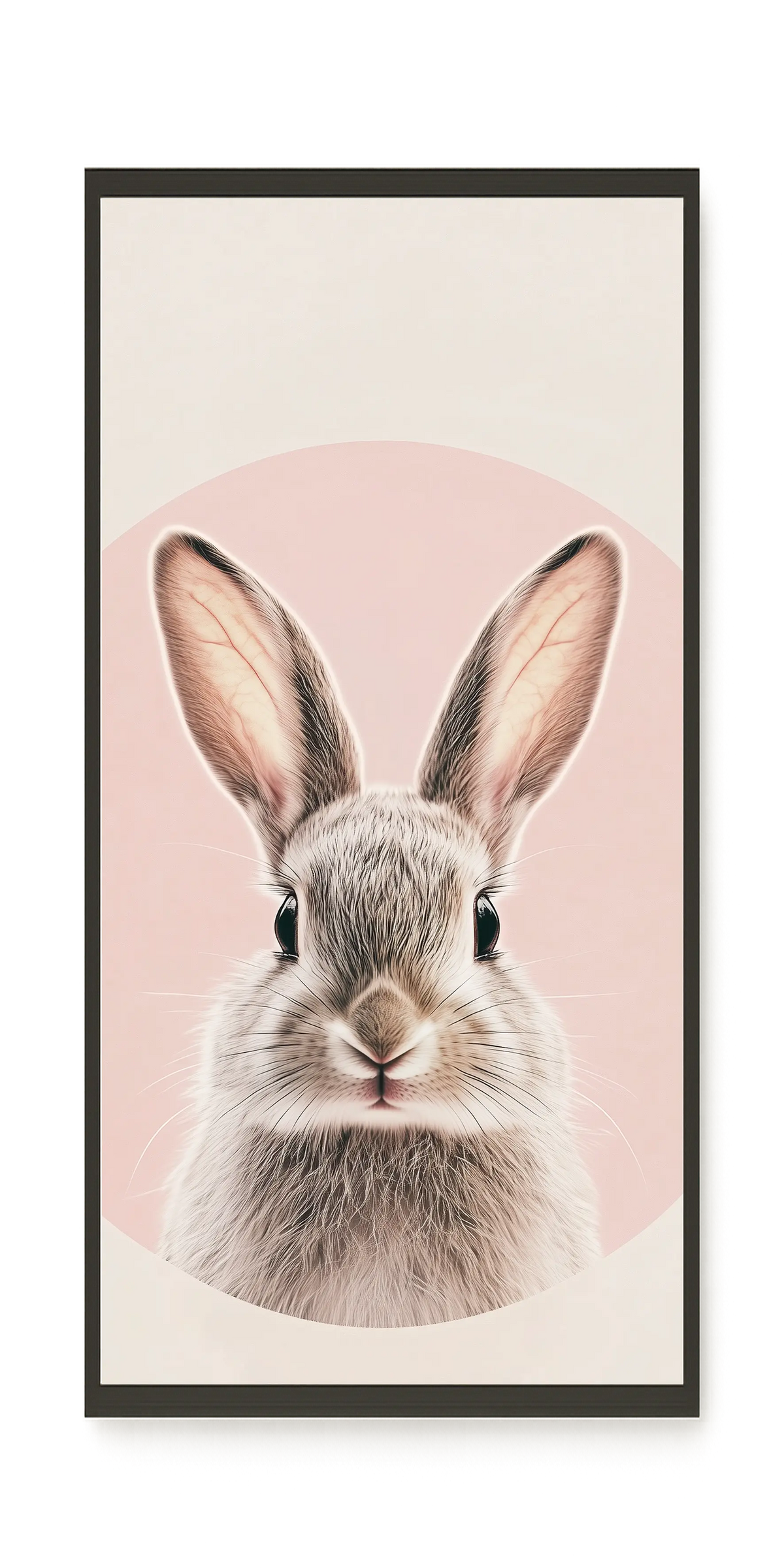 Cute Bunny Canvas Wall Art