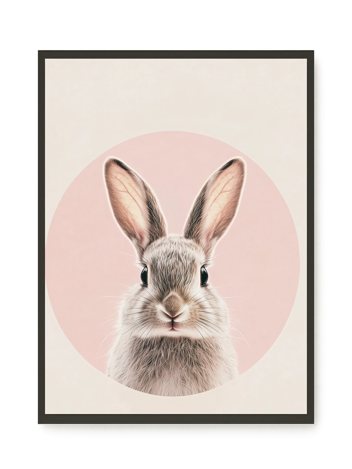 Cute Bunny Canvas Wall Art