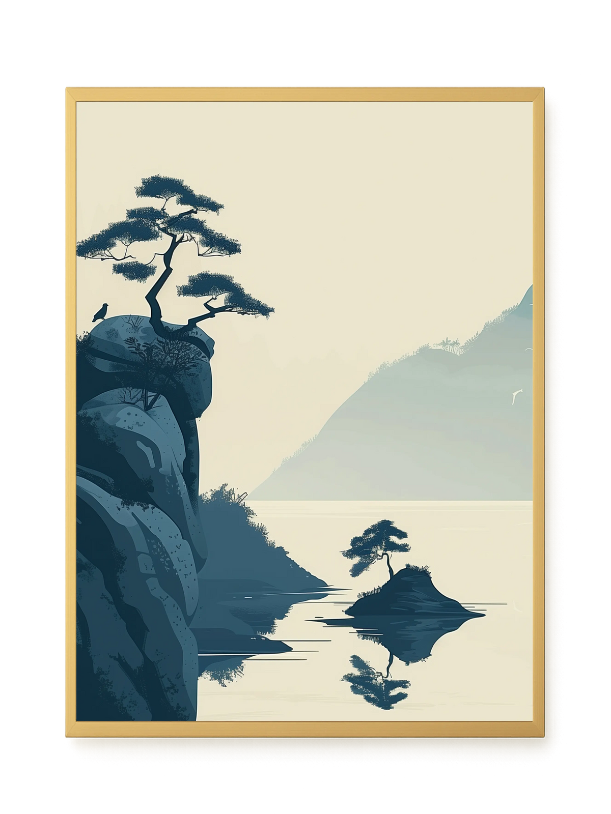 Lone Rock Canvas Print