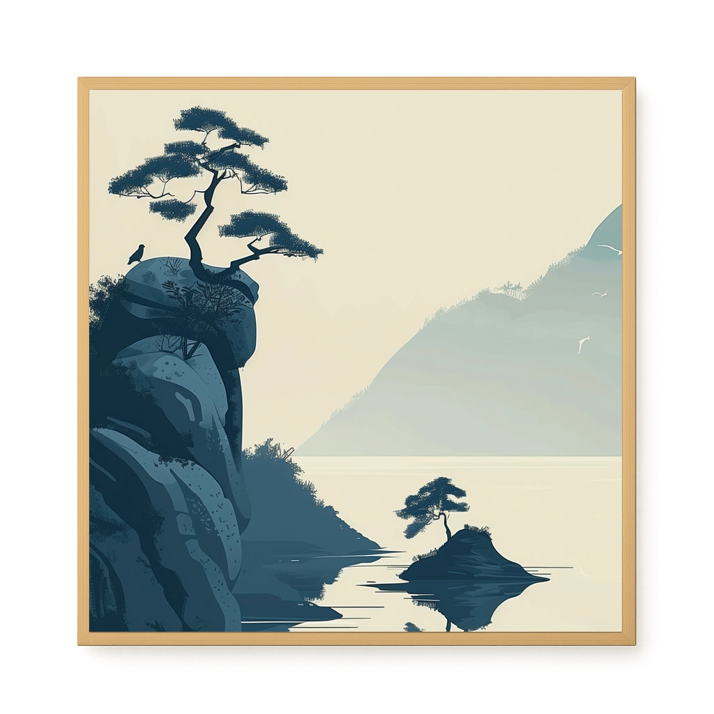 Lone Rock Canvas Print