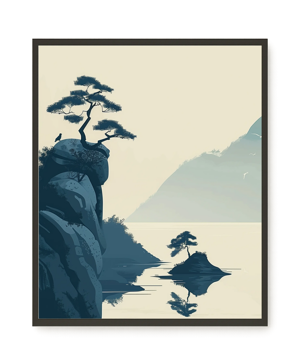 Lone Rock Canvas Print