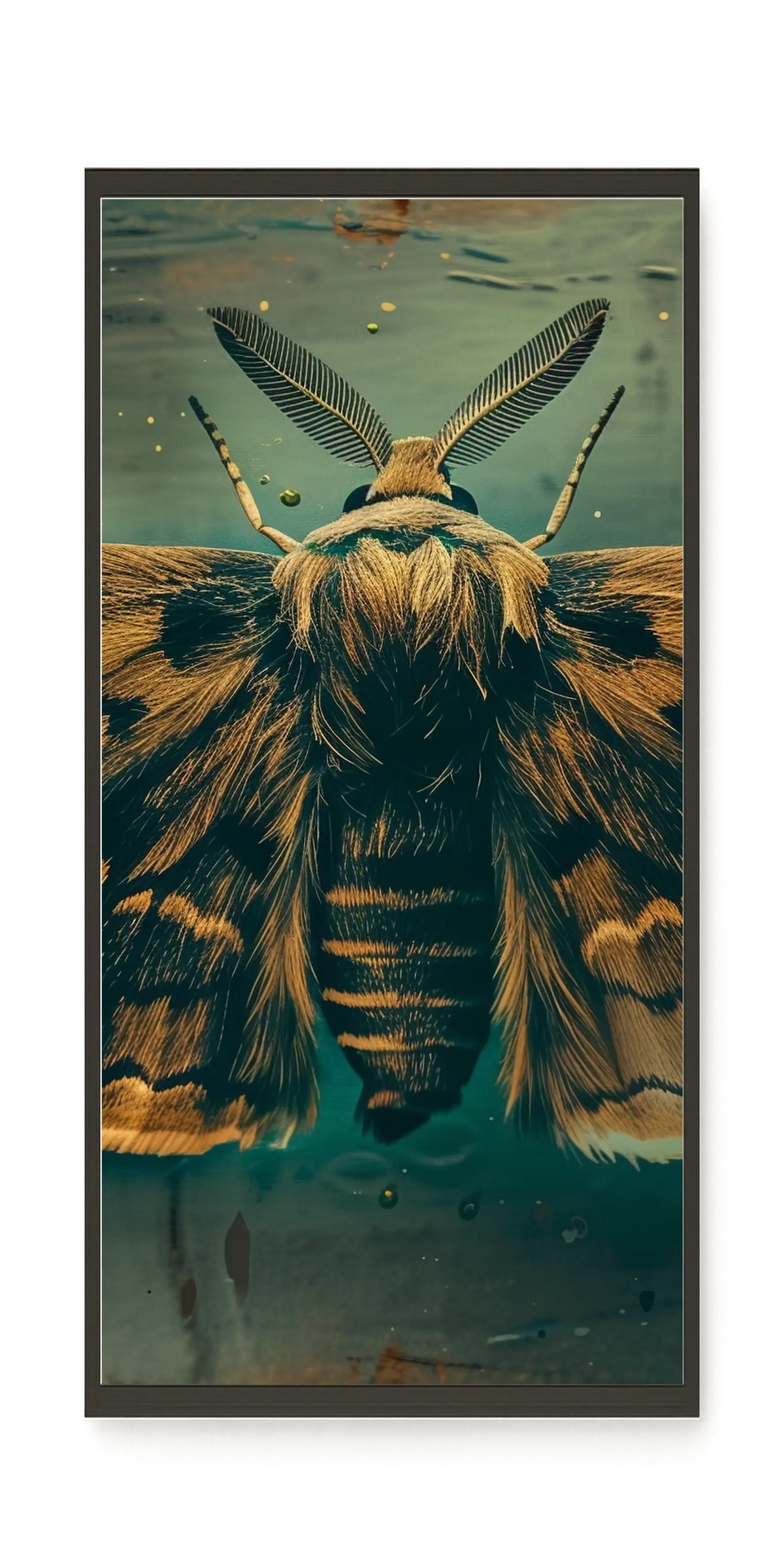 Golden Moth Canvas Print